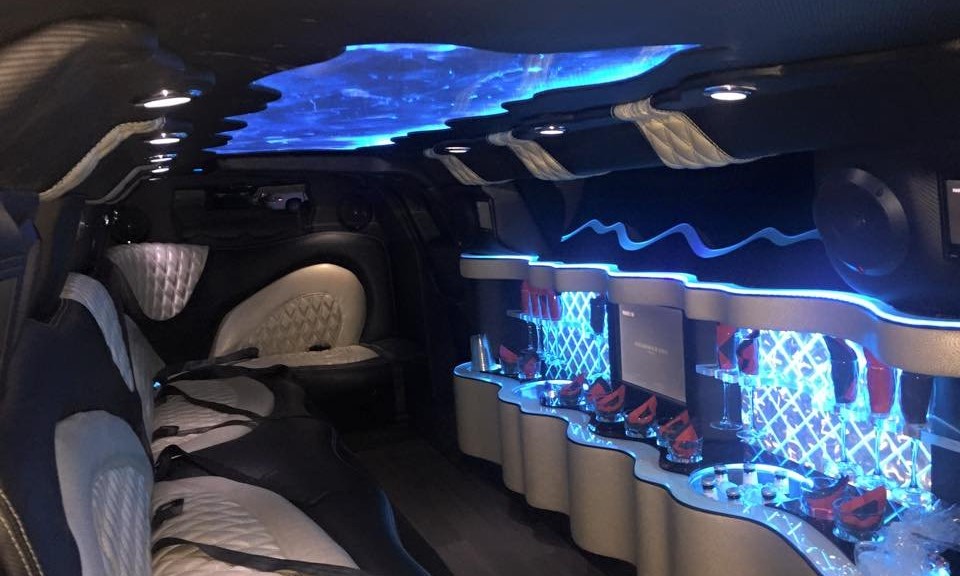 Jaguar Limousine interior